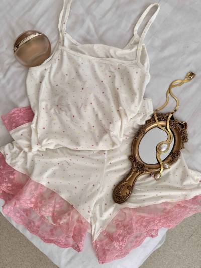 Pyjama short ptt cœur marah