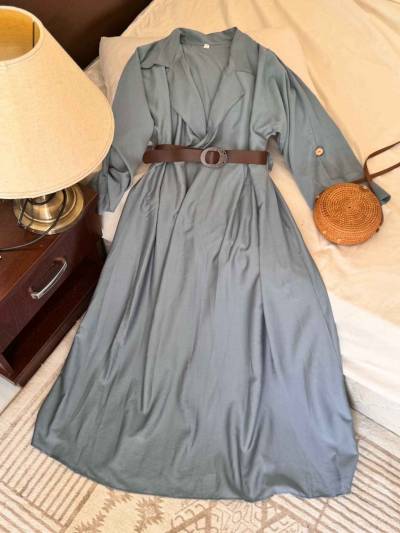 Robe lin uni