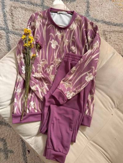 Homewear haut fleuri